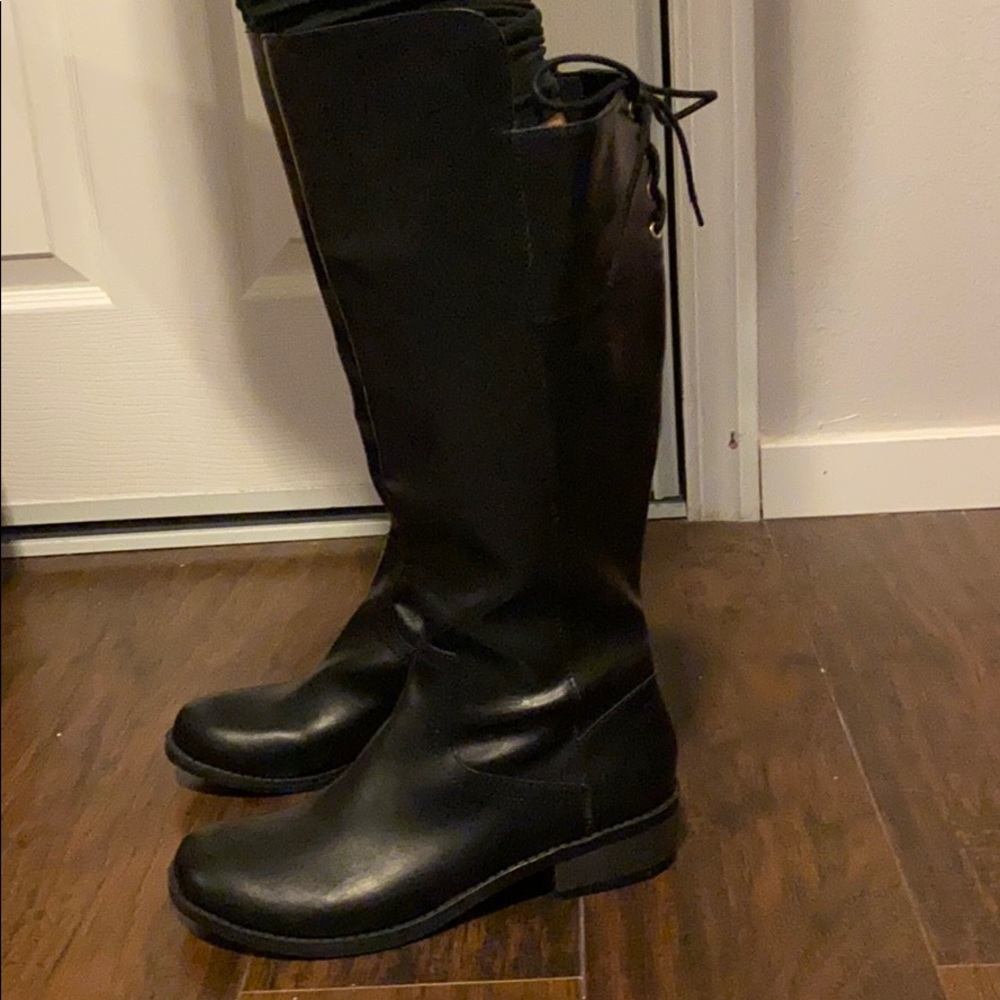 Knee high boots